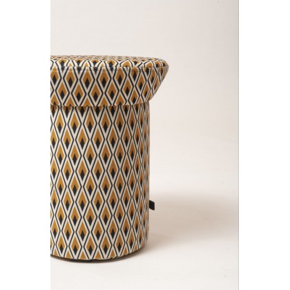 Пуф Pouf screw 081 ARHIVE FABRIC OLEKSANDR SAENKO ShishkaProject